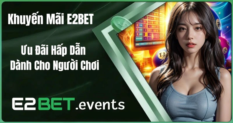 Những khuyến mãi hấp dẫn khi chơi tại E2BET